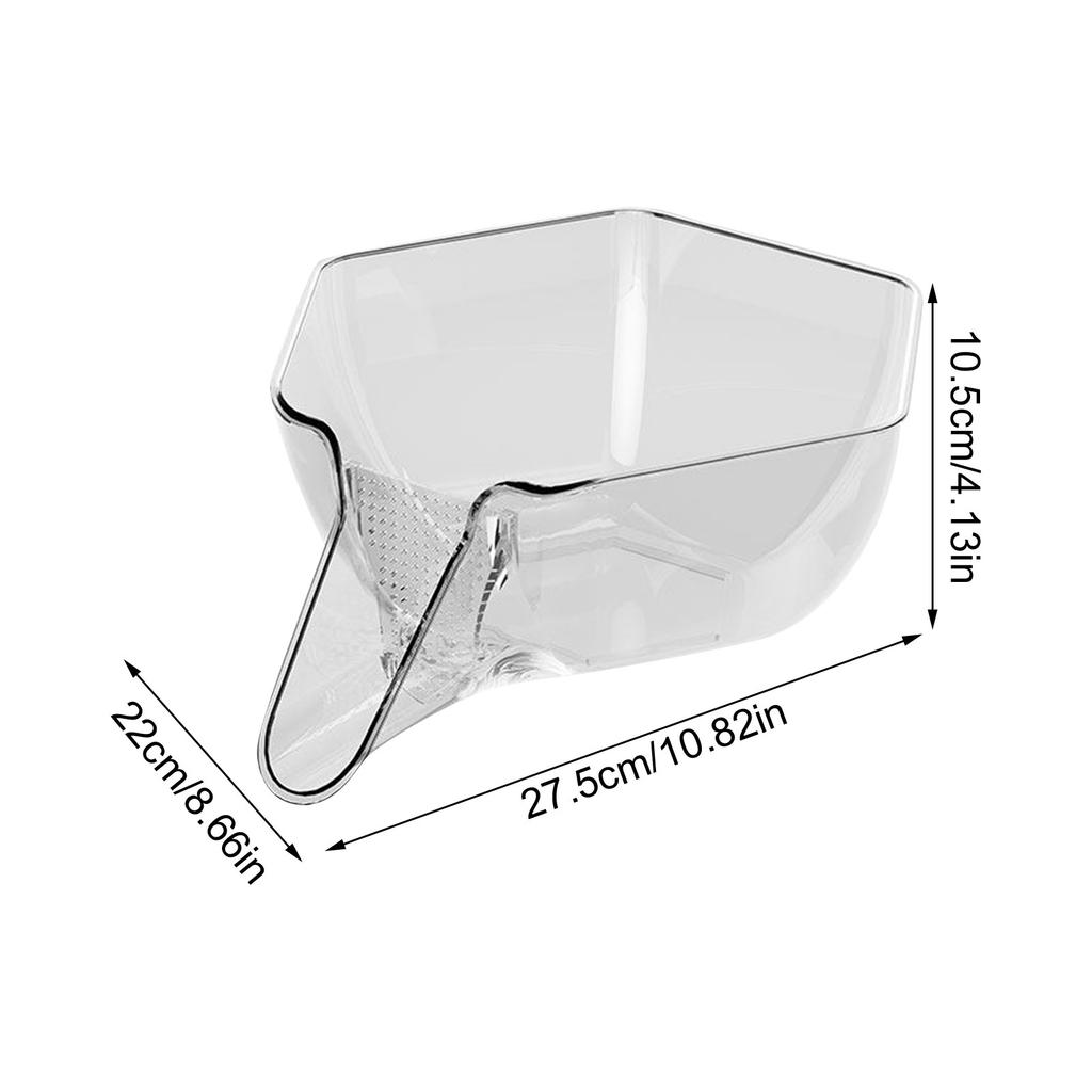 Multifunctional Plastic Basket New Colander And Strainer With Nozzle Fruit Cleaning Bowl For Kitchen Sink Food Fruit