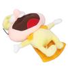 Gioco Pizza Peluche Carino Rilassante Colore Brillante Morbido Peluche Pizza Figura per Bambini Adulti