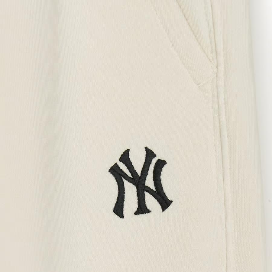 New MLB New York Yankees Casual Pants Unisex Beige 3APTB0751-50CRS