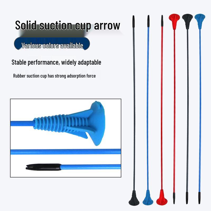 Children’s Bow and Arrow Toy with Rubber Suction Cups for Parent-Child Activities