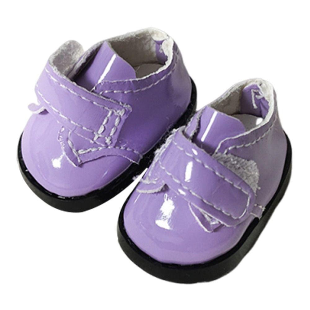 3.8CM For 17CM Labubu Doll Shoes Hand-made For Labubu Doll Accessories Doll Shoes  Doll Toys