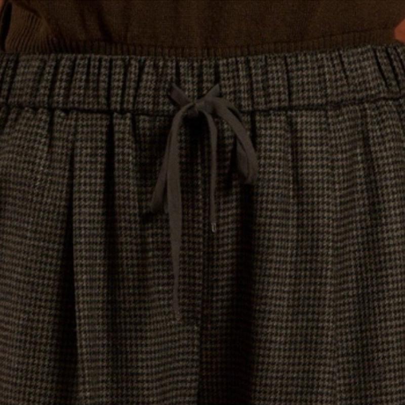 BCBG Check Banding String Pants B5w9p306