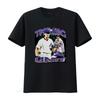 90s Vintage The Big Unit Baseball Player Print Casual Streetwear T Shirt Vintage Washed Top For Everyday Wear Designer Clothes