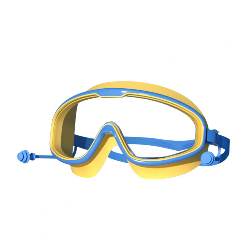 Goggles Youth Swim Goggles with Earplug Anti Leakage Anti Fog Uv for Kids 3 15 Years Old Silicone Diving for Boys