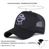 Unisex Ain't Easy Letter Embroidery Baseball Net Caps Outdoor Adjustable Spring and Summer Casual Sunscreen Hat