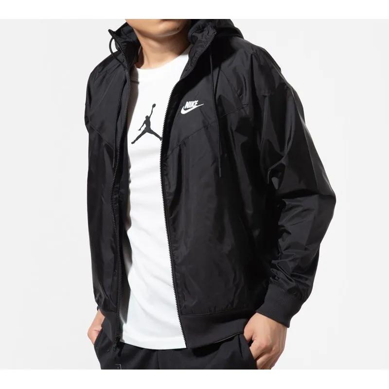 Nike Sportswear Jacket Spring Men's Black (Unisex) Jackets AR2192 010