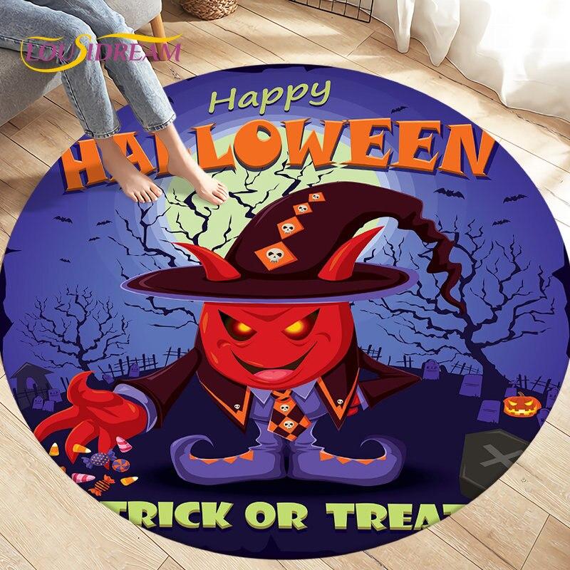 Cartoon Gamer Game Controler Area Koberec,Koberec s kulatým kobercem do obývacího pokoje Ložnice Dekorace,Děti si hrají plazící se protiskluzová podložka na podlahu