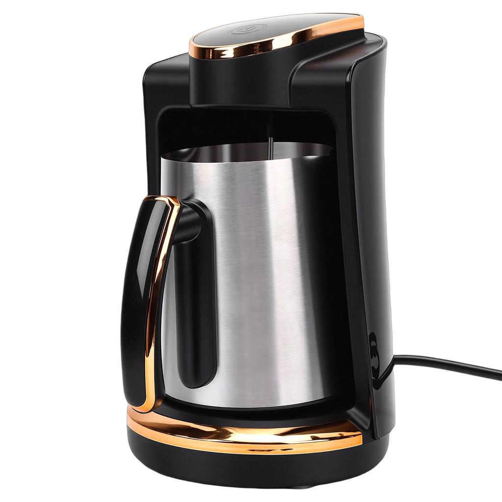 Turkish Coffee Maker Stainless Steel 550W 250ML Single Cup Turkish Coffee Machine for   Travel