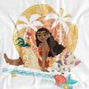 Moana Womens/Ladies Sitting Sunset T-Shirt