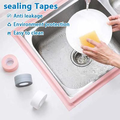 PVC-Dichtungsstreifen für Badezimmer, Küche, Dusche, Bad, Dichtungsstreifen, Dichtungsstreifen, selbstklebendes wasserdichtes Wandaufkleber-Spülband