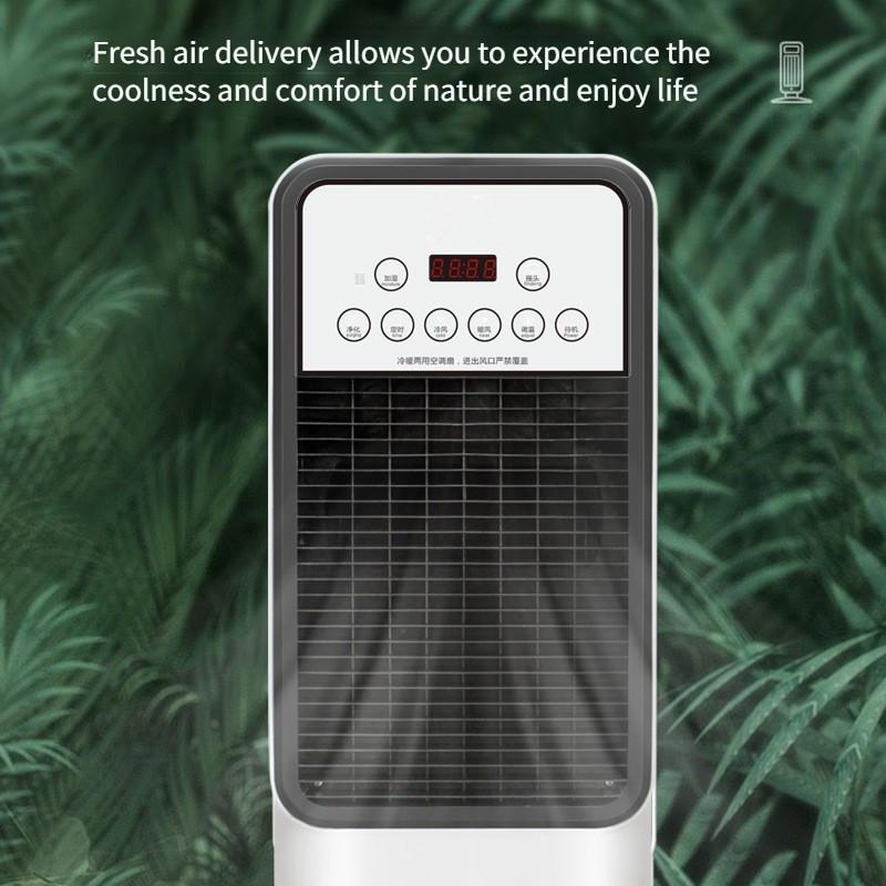 Mobile Vertical Air Conditioner Cooling And Heating Dual Purpose Air Conditioning Fan Household Wall Mounted Warm Air Heater