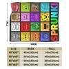 Sprunki Characters Game Blankets  Flannel Funny Breathable Throw Blanket for Home All Season