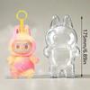 Labubu Protector Case Labubu V3 Suitable For Wearing Clothes Loose Less Crowded Protective Acrylic Storage Case Transparent