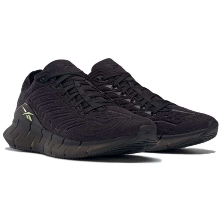 Reebok Zig Kinetica Black Citrus Glow Unisex Sneakers FV3858