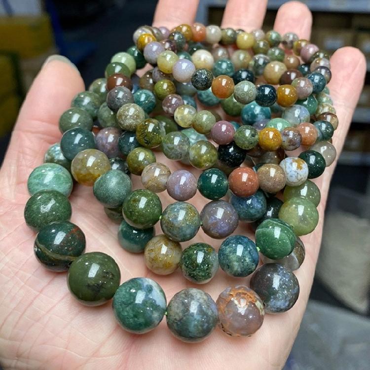 Versatile Agate Bead Hand Chain Jewelry Multi Color Beaded Bracelet Ideal For Office Parties And Holiday