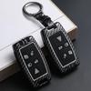 Metal Car Key Case Remote Cover Shell Holder Keyring Fob for Land Rover Range Rover Sport Evoque Freelander Velar Discovery LR5