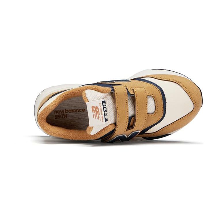 New Balance NB 997H Comfortable Versatile Durable Low-Top Kids Running Shoes Kids Sneaker Beige PZ997HGT