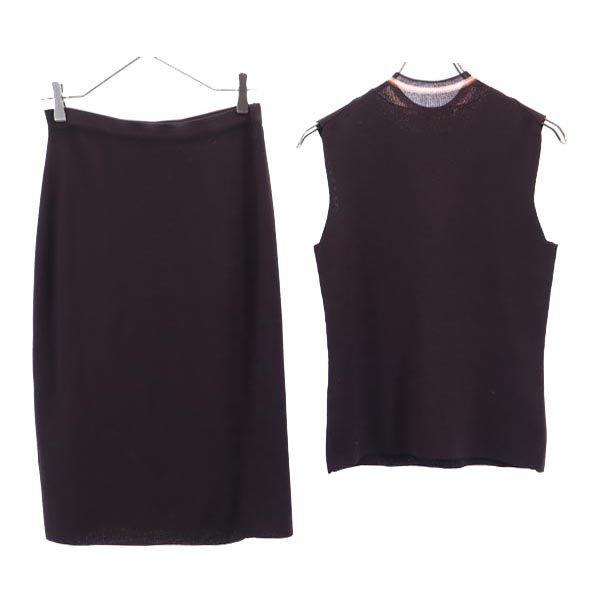 ANTEPRIMA No sleeve Cut Setup 42 tea skirt Women Used