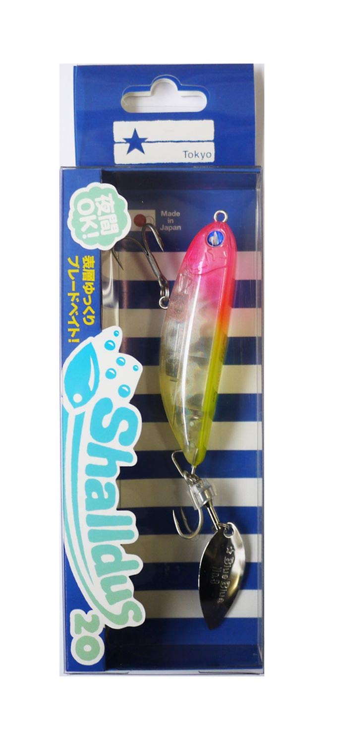 Blue Blue Minnow Shardas 20 Pink Chart Clear Lure #3