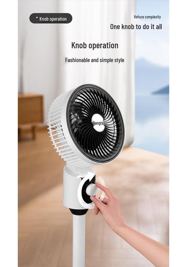 Yangzi Silent Table and Floor Oscillating Fan for Home and Office
