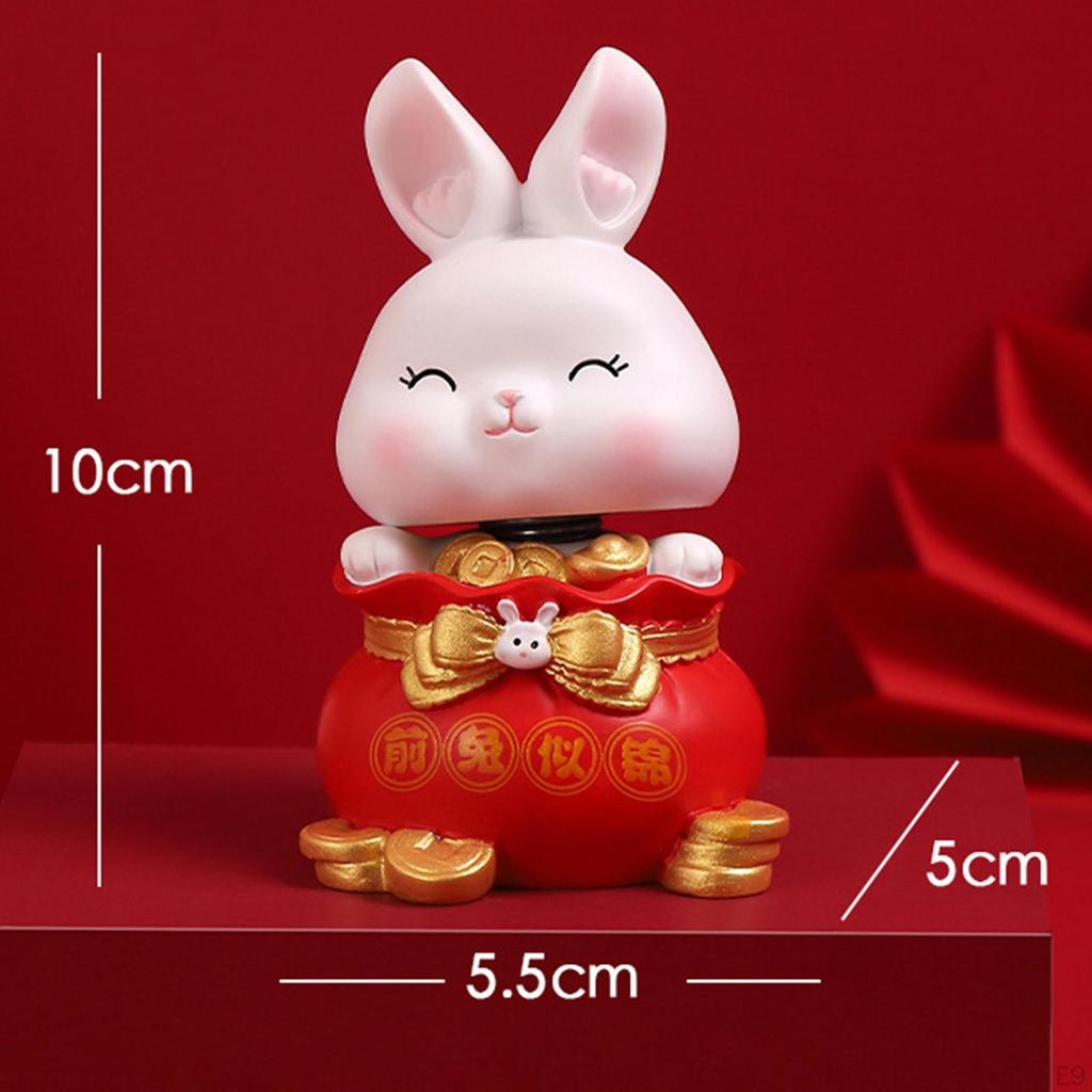 Bunny Figurine Set for Home Decor and Gift Giving