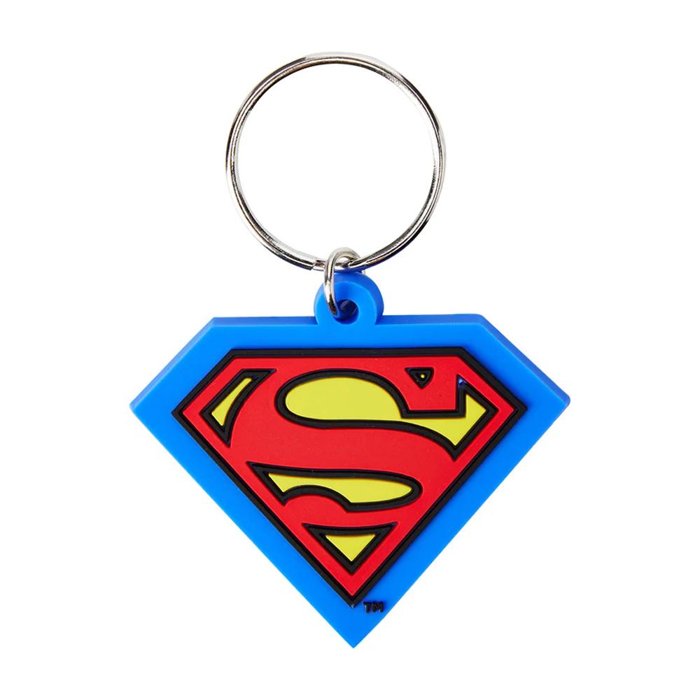 SUPERMAN Logo Keyring