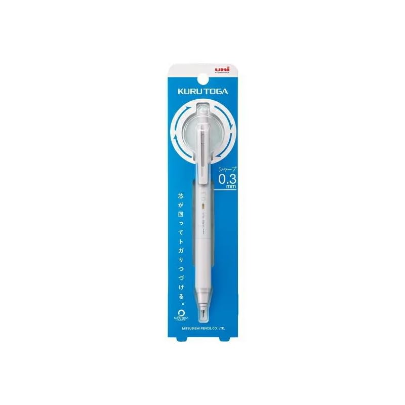 

uni mitsubishi pencil mechanical pencil Kurtga KS 0.3mm light gray M3KS1P.37