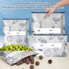 Thickened Aluminum Foil Sealed Bags With Expandable Space Moistureproof Food Containers For Kitchen Organization
