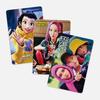 K-pop Demon Hunters photocard set with Domusong photocard sticker