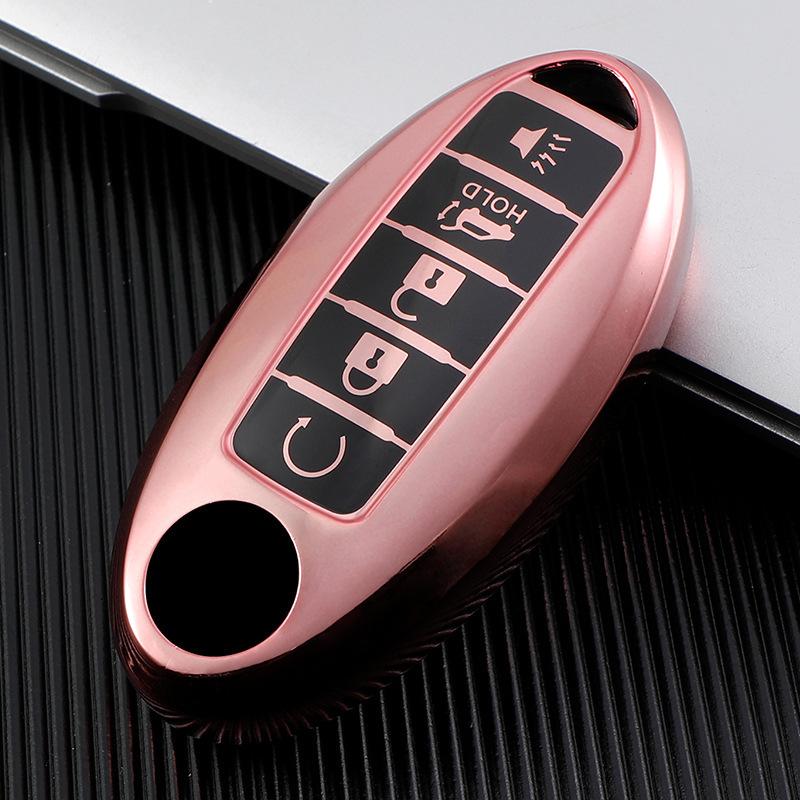 New Soft TPU Car Key Case Cover Shell for Nissan Qashqai X-Trail T32 T31 Juke J10 J11 Kicks Tiida Pathfinder Note for Infiniti