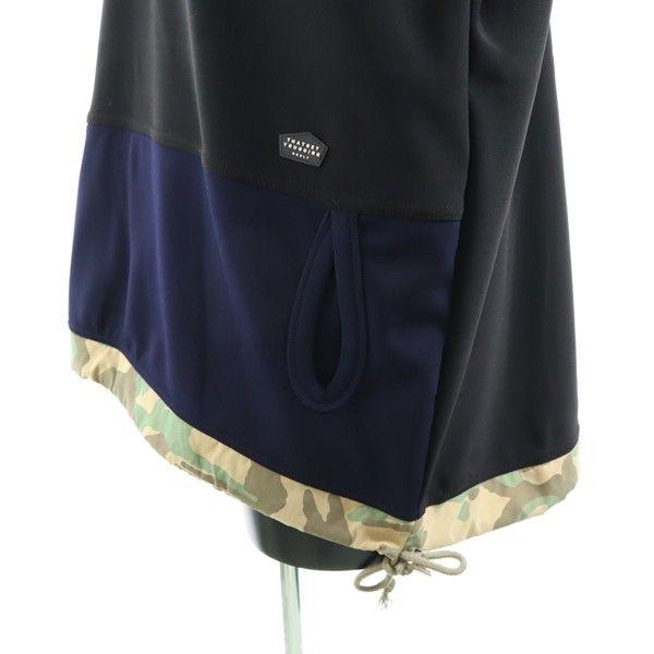 Brand new quolt Camouflage Anorak Parker L black Men's Used