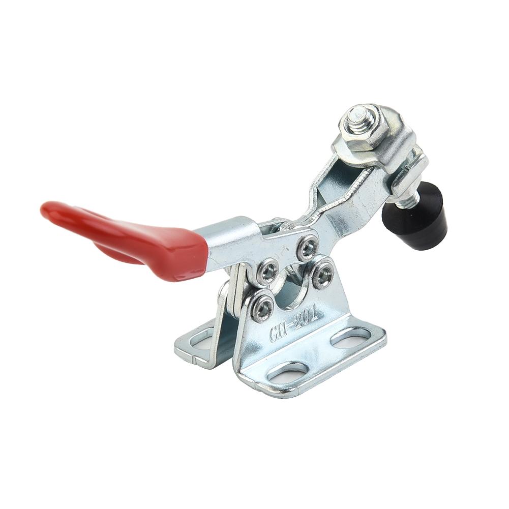 Hand Toggle Clamp Tool Holding Capacity Adjustable Metal+Plastic Replacement