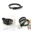 Casual Fashion Belt For Women With Double Row Metal Pin Buckle For Sports And Hiphop Style