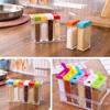 6in1 Spice Spice Jar Seasoning Box Kitchen Spice Storage Bottle Jars Transparent Salt Pepper Cumin Seasonings Boxes for Kitchen