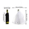Ceremonial Dress Wedding Wine Bottle Cover Exquisite Wine Bottle Bag  Bedroom Living Room