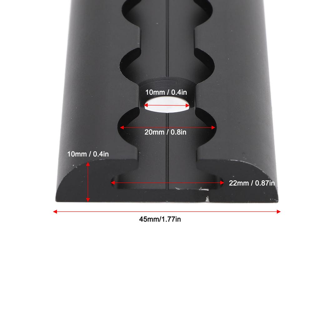 1Pc L Track Rail with Drilled Hole Securing Loads Robust Aluminium Tie Down Airline Rail for Truck Beds Trailers