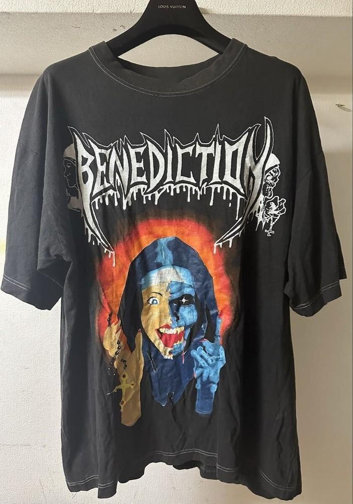 Benediction Vintage TShirt Band All Size Short Sleeve Unisex T-Shirt XXXL