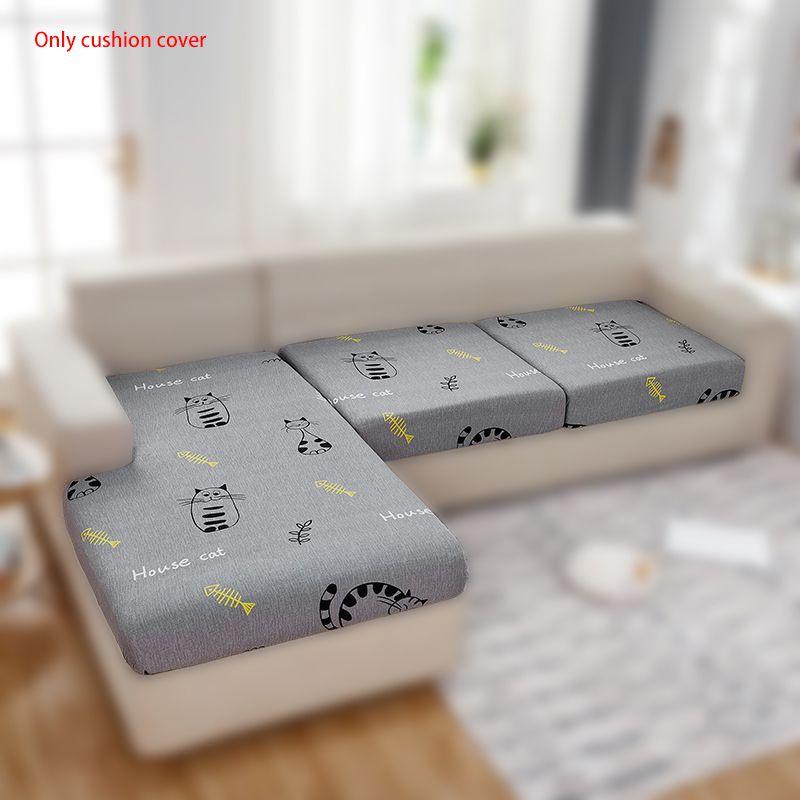 High-quality Printed Elastic Sofa Seat Cushion Cover Durable And Soft Furniture Protector