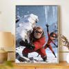 Disney Diamond Art Painting Kit 5D Diamond Painting The Incredibles Dot Art Gemstone Crystal Art Paint Diamond Home Wall Decor