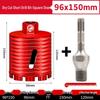 Compact Electric Hammer Water Drill Bit Set for Sharp Hole Opening in Range Hood, Wire Box, and Wall.