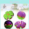 Colorful Carrot Flying Saucer Ball For Kids With Bouncing Light Up Features