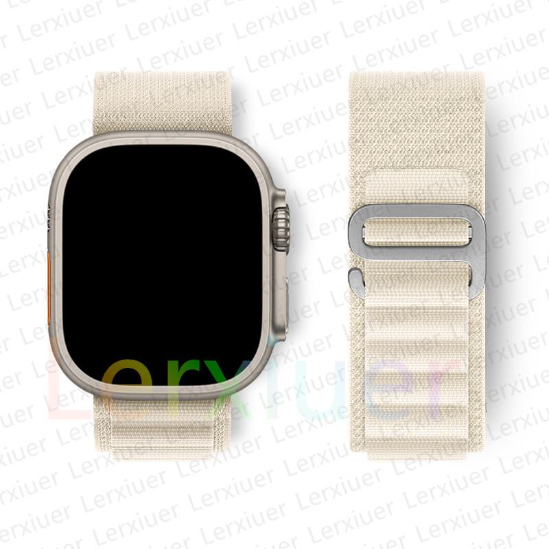 Alpine Loop Strap for Apple Watch Band Ultra 4 2 3 49mm 40mm 44mm 45mm 42mm 46mm Bracelet Correa iWatch Series 7 SE 8 9 10 11 12