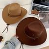 Unique Retro Cowboy Hat For Women With Wide Brim Great For Sun Protection And Summer Adventures