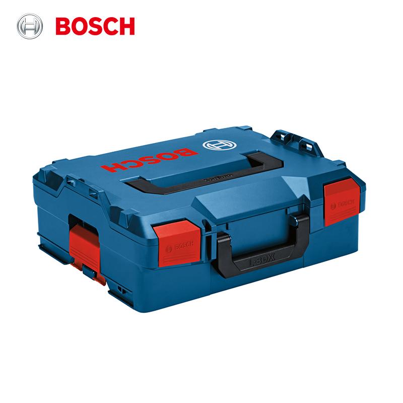 Bosch L-BOXX Series Stackable Toolbox Dual-handle Design for Easier Carrying Padlock Hole Design for Security and Theft Prevention