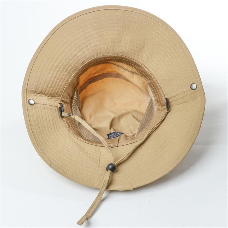 Breathable Fisherman Hat with Sun Protections Foldable Bucket Hat for Hiking and Camping Outdoor Activity Headwear