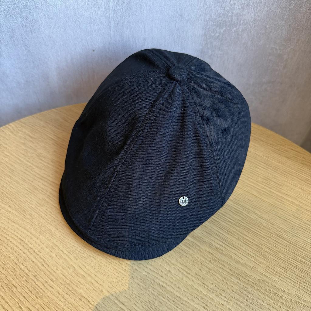 Vintage Cotton Linen Cap With Adjustable Fit For Summer Sun Protection