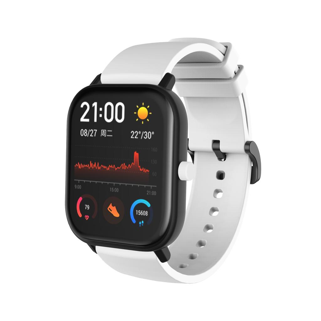 Mäkký silikónový remienok pre Xiaomi Amazfit GTS/GTS 2 / Mini Smart náramok pre Xiaomi Amazfit Bip S/U / Pro Remienok Náramok