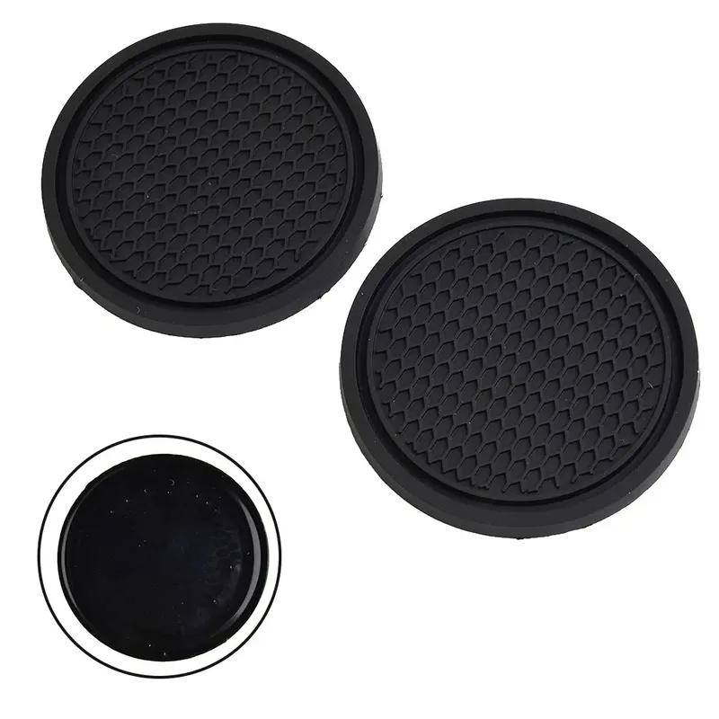 Car Auto Cup Holder Anti Slip Insert Coasters Pads Interior Accessories Universal Fits Perfectly For Most Cups