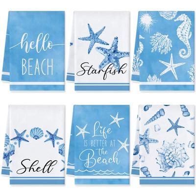 Mediterranean Style Printed Kitchen & Table Towel