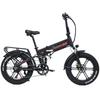RANDRIDE YX20M Urbane Elektrofahrräder 500W Motor 48V 17Ah Akku 20x4-Zoll-Reifen mechanische Scheibenbremsen.
